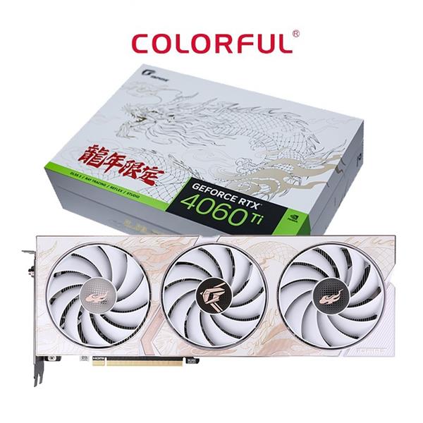 VGA Colorful iGame GeForce RTX 4060 Ti Loong Edition OC 8GB-V – 8GB GDDR6